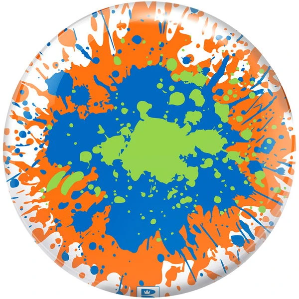 Brunswick Paint Splatter Viz-A-Ball