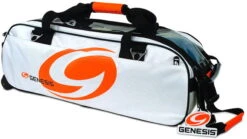 Genesis Sport Triple Roller/Tote White -Bowling Shop bed6c1eb e5bd 4f9b 8fa8 72d8f458f465