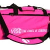 Vise 3 Ball Clear Top Roller/Tote Pink
